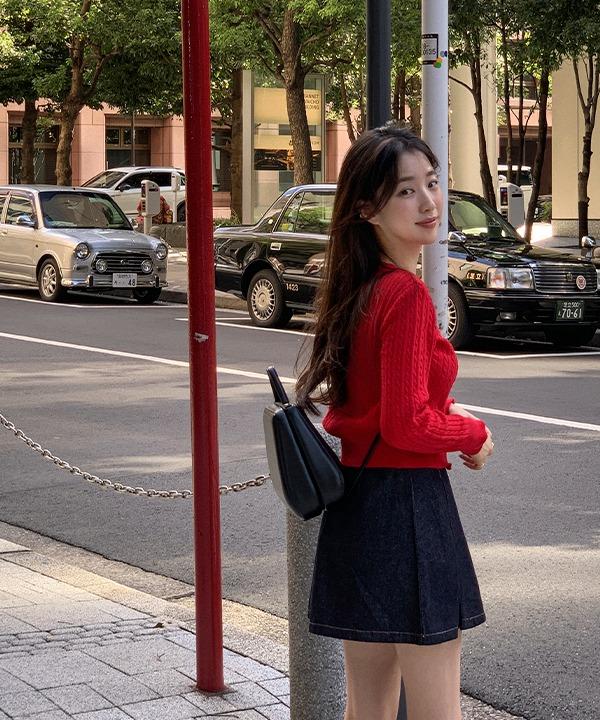 [MADE] 런던 베이직 캐시미어 꽈배기 가디건