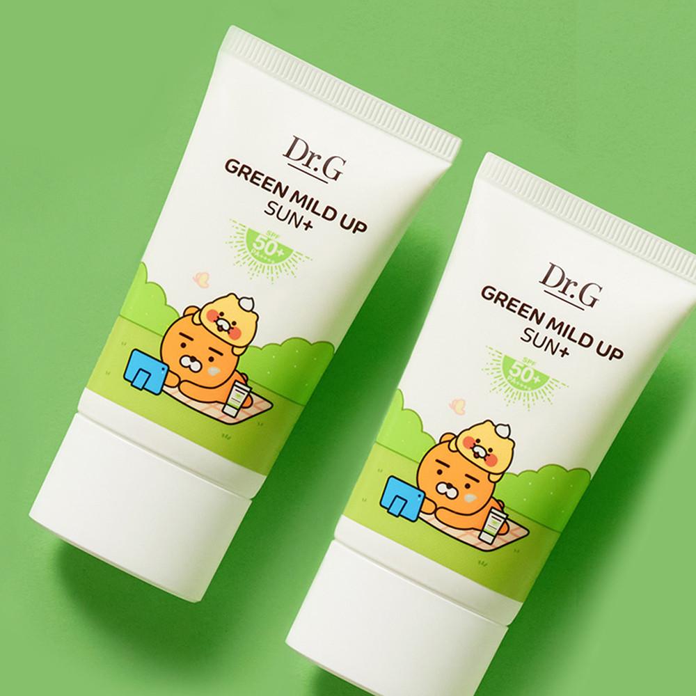 +20mL / 닥터지 그린 마일드 업 선 플러스 무기자차 선크림 50mLx2개
