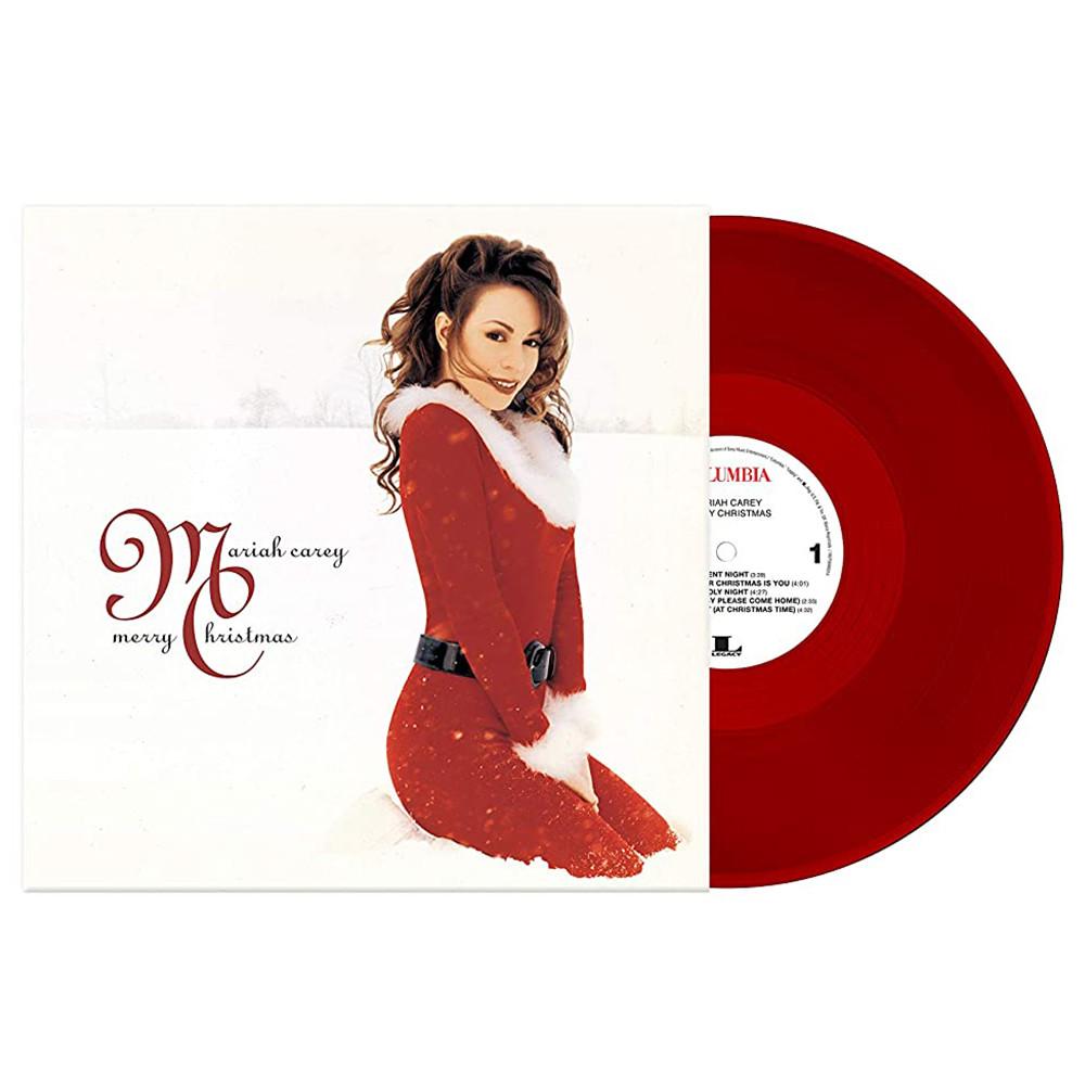 머라이어캐리 크리스마스 LP 캐롤 엘피 레드 바이닐 MERRY CHRISTMAS