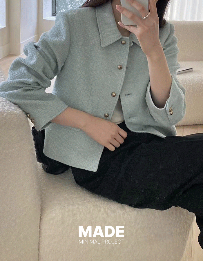 [MADE/하객룩ෆ/색감맛집] 제미아 클래식 비스코스 자켓 - 5 Color