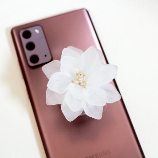 파스텔톤 연꽃 그립톡