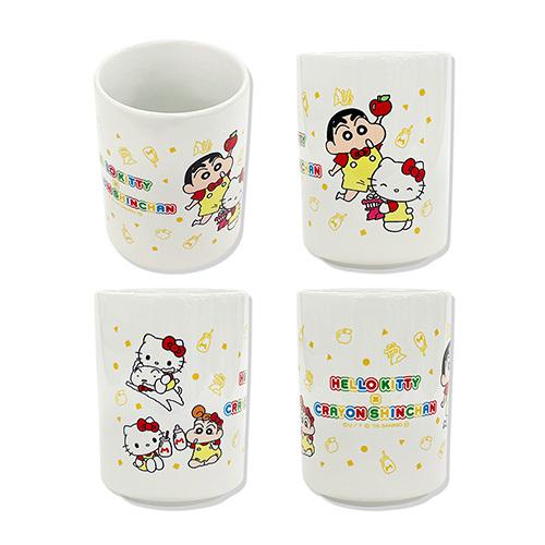 짱구는 못말려 헬로키티 콜라보 찻잔 250ml