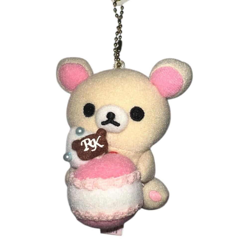 코리락쿠마 미니 스위츠 마카롱 인형 키링