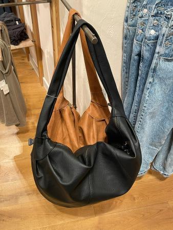 이런 상품 어때요? 프리피플 슬라우치 캐리올 백 블랙, 코냑 87039897