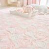 【期間限定特別価格 ～1/5 AM10:00まで】シフォンローズラグ(長方形130×190)