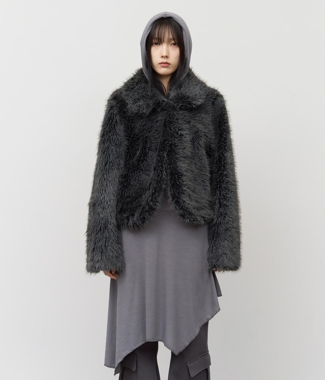 (W) Jupiter Fur Jacket (2color)