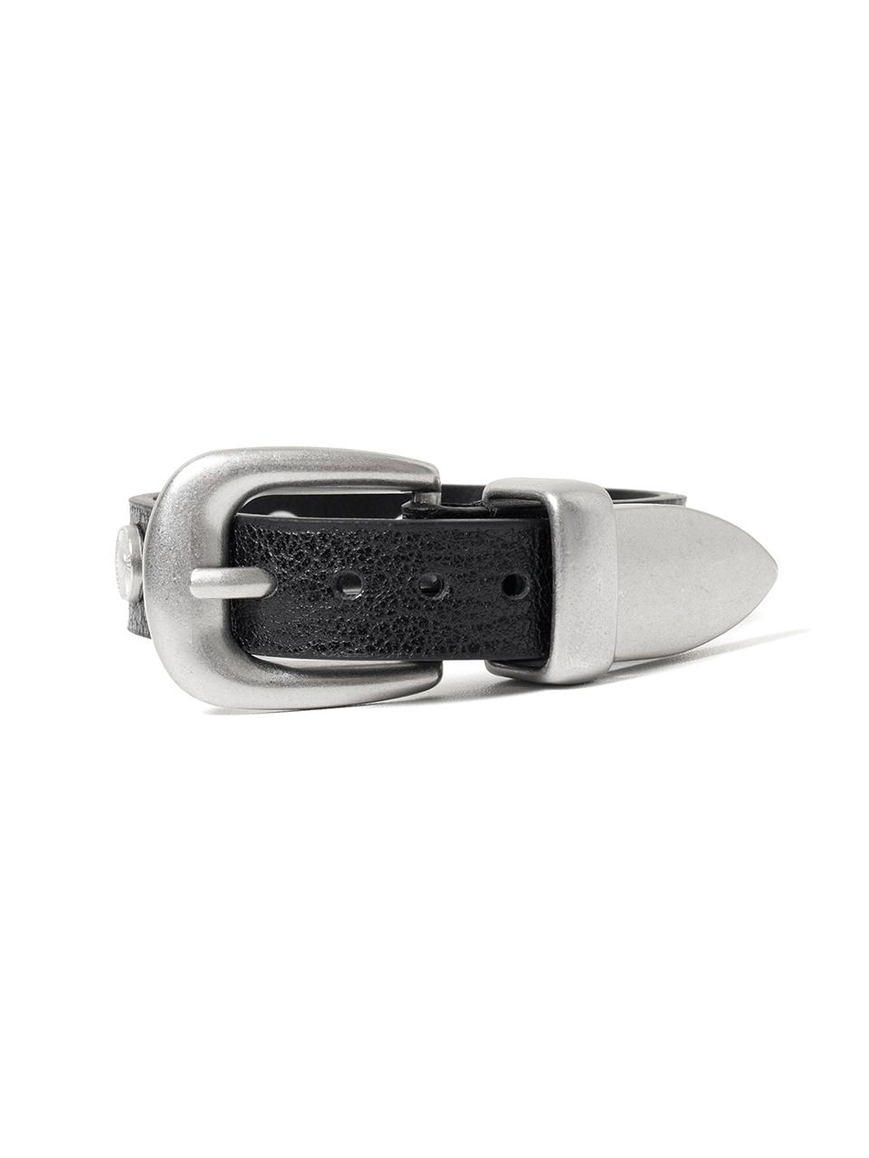 Cranny Leather Strap [Black]