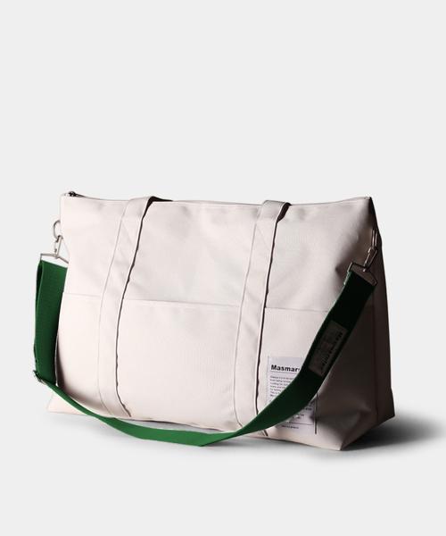 [컬러스트랩세트] 빅 트래블백 _ 크림