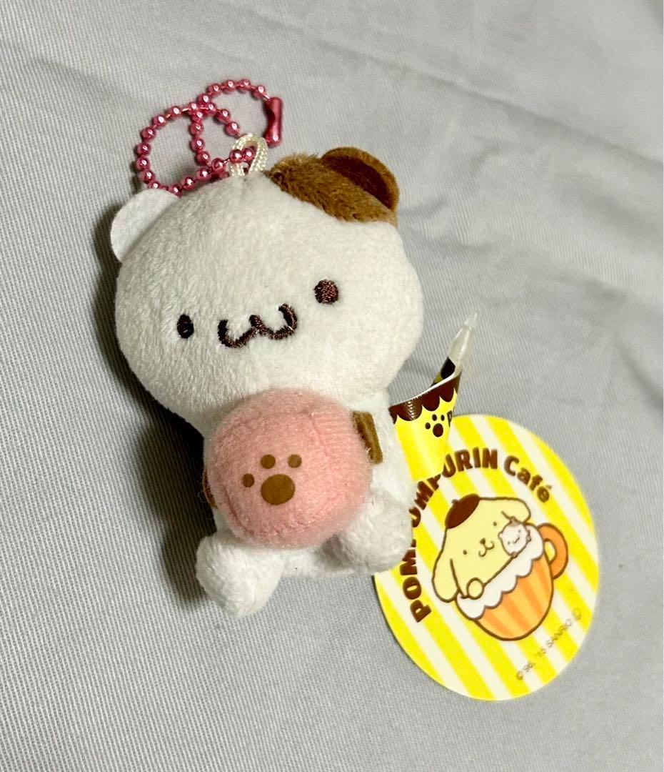 ポムポムプリンカフェ限定 マフィン ボールチェーン マスコットキーホルダー