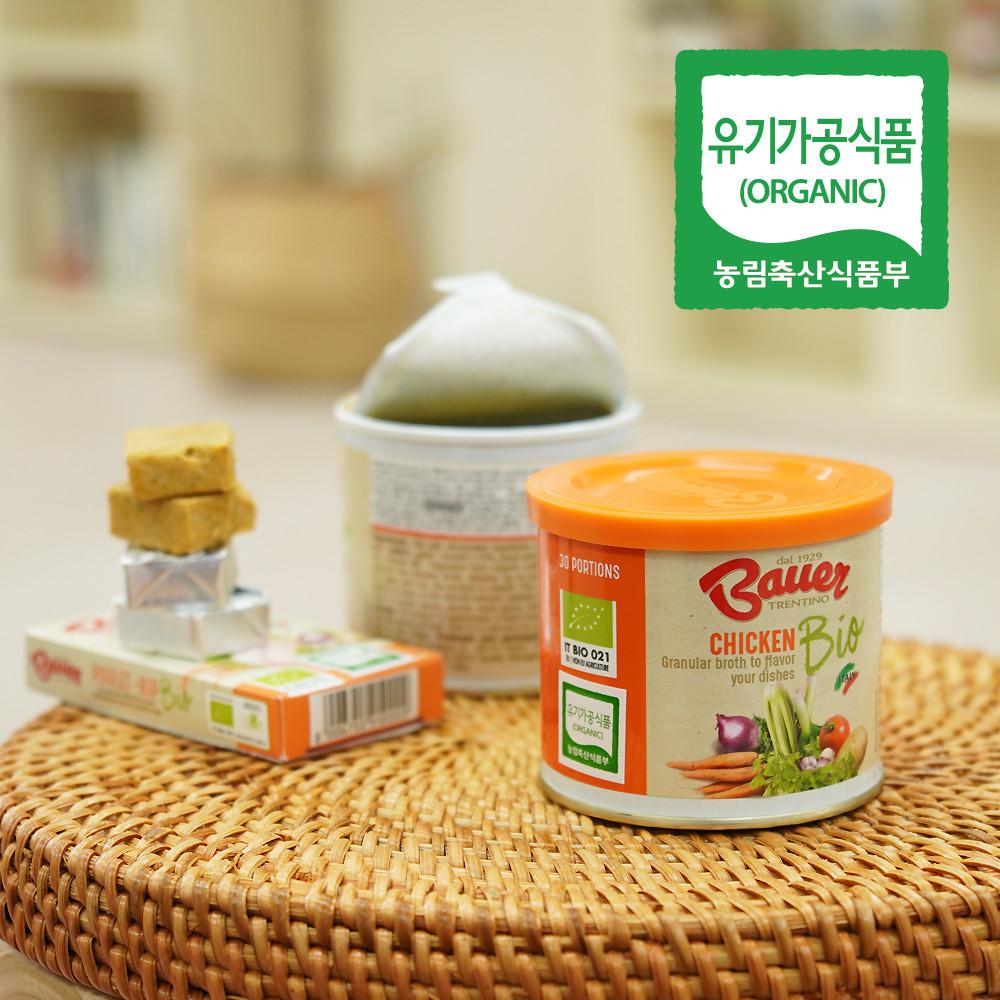 유기농 치킨 스톡 파우더 분말가루 120g