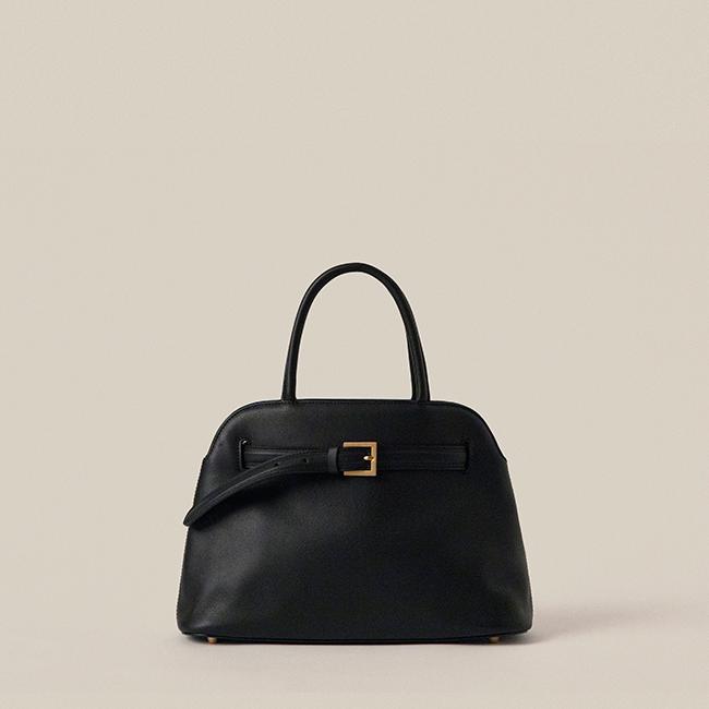 SHIMO TOTE BAG MEDIUM_BLACK