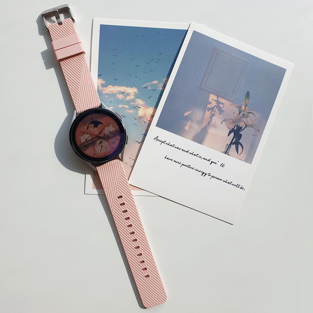 갤럭시워치 트윌 실리콘 버클 스트랩 20mm