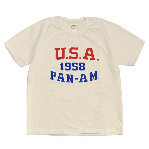[ Lot.26610 ] Special Print Tee 'U.S.A. 1958' [Oatmeal]