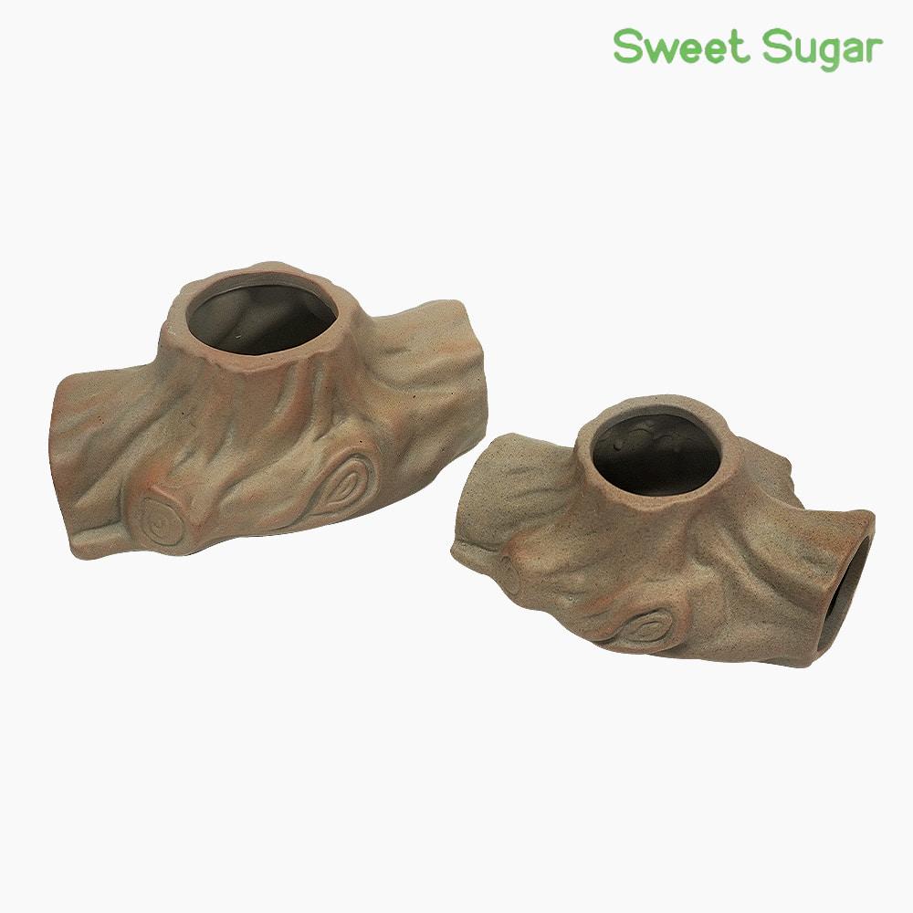 [스윗슈가] 그루터기 터널 은신처