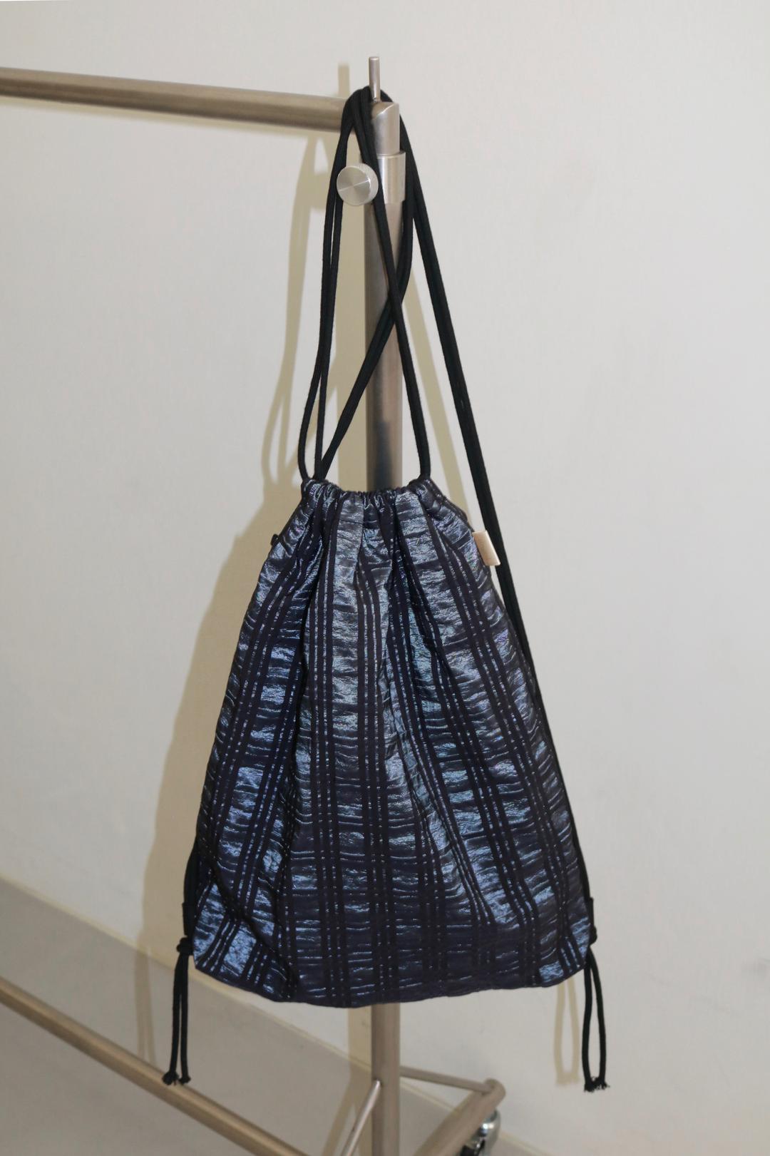 STRING BAG | BLUE SHELL