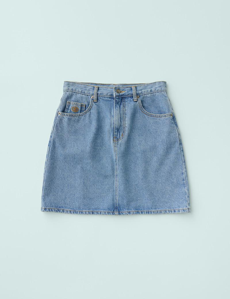 Jane Denim Skirt (Blue)