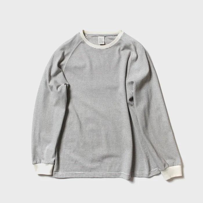 TF5-TS01 래글런 스트라이프 슬리브-아이보리
