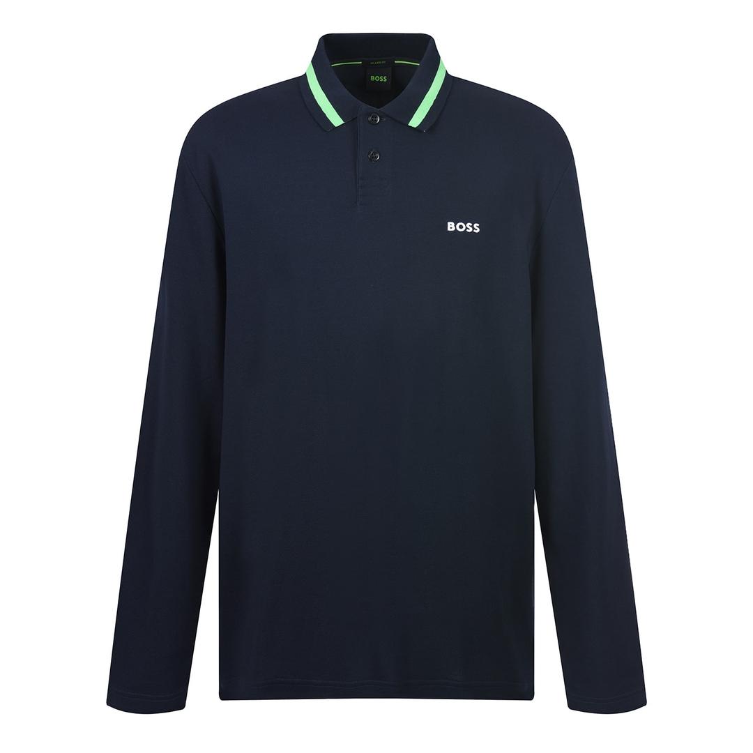 [20%할인][보스]골프라인 포인트 로고 긴팔 폴로 셔츠 50476443_404