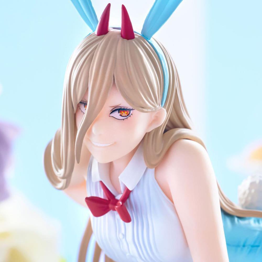 [25년 8월말-예약]후류 BiCute Bunnies 체인소맨 파워 피규어 블루컬러Ver