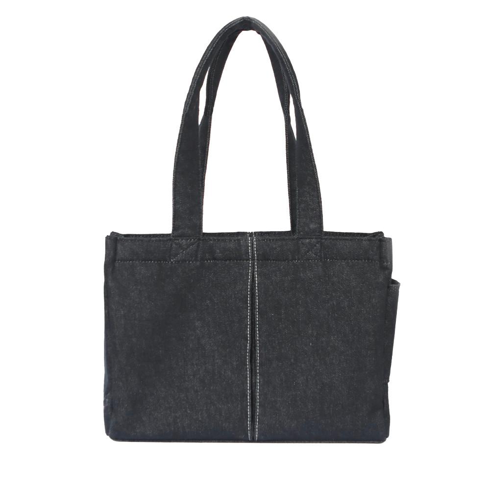 fadó 노트북 숄더백 15인치 16인치 파우치 내장 [화도 넛지백 Nudge Bag - 흑청/L]