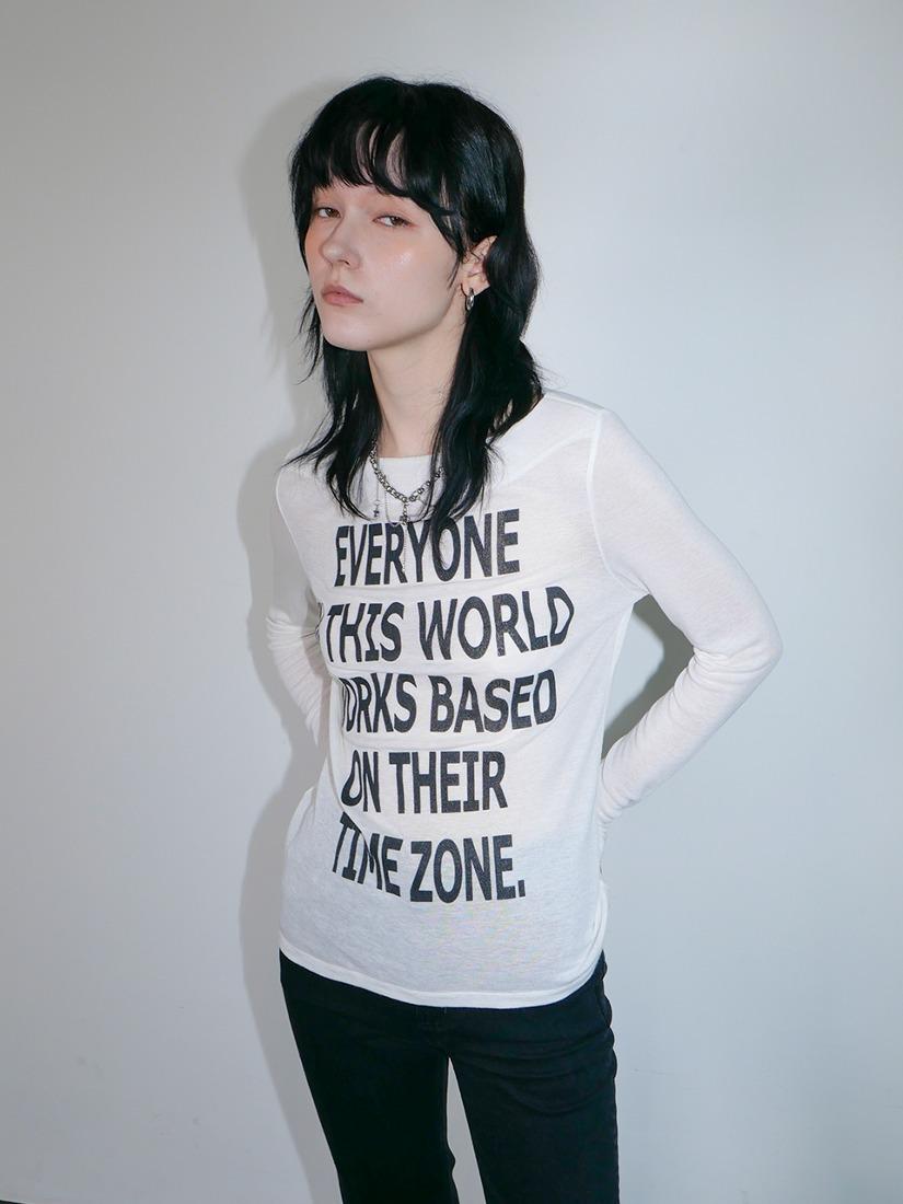 보트넥 시스루 티셔츠_아이보리