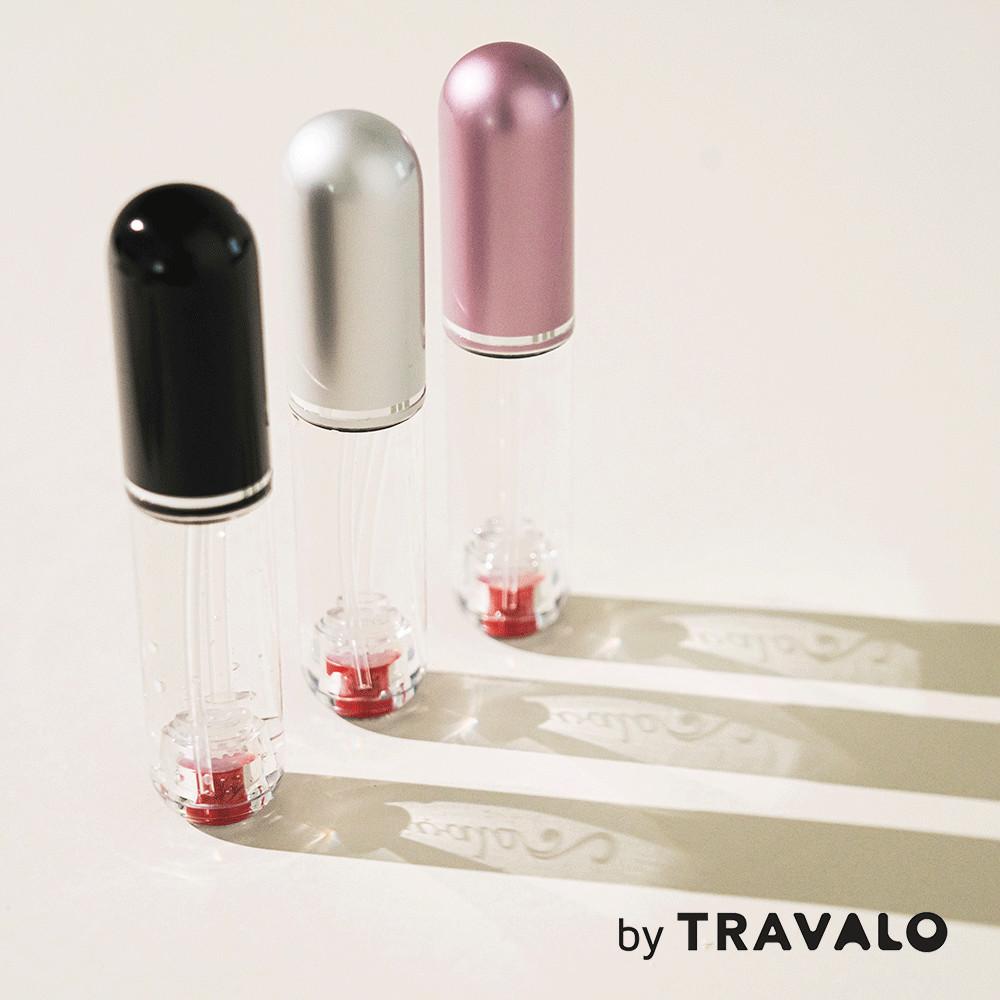 [기획상품] 트라발로 퍼퓸팟 퓨어 듀오세트 펌핑식 충전 휴대용 향수공병