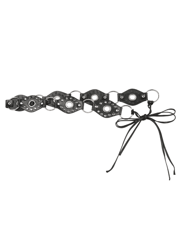 Ribbon Stud Belt - 11/10 이후 순차발송