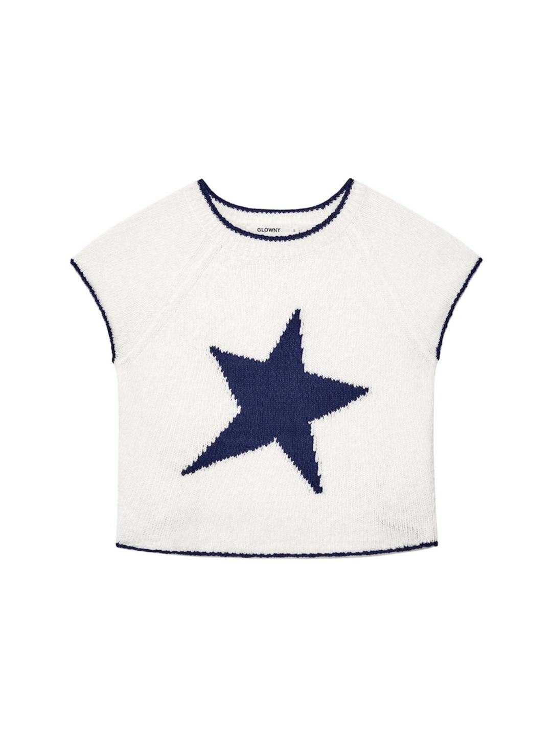 CANDY POP KNIT TOP (WHITE)
