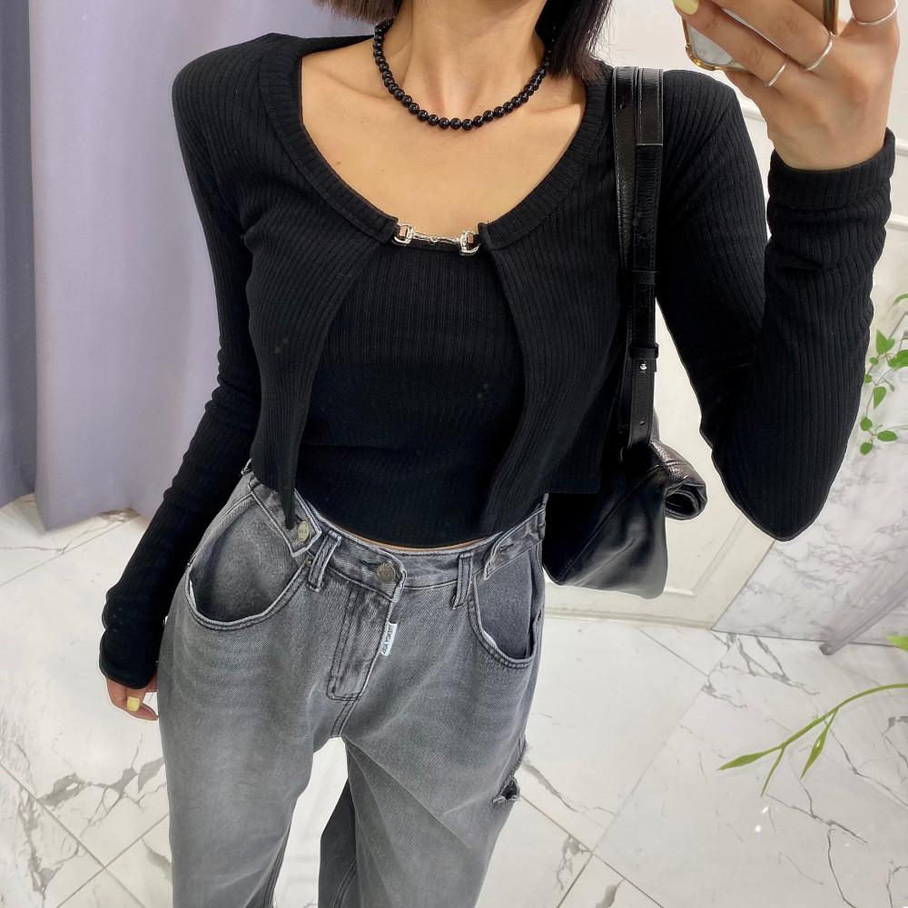 데이지 가디건 나시 세트 (4col)