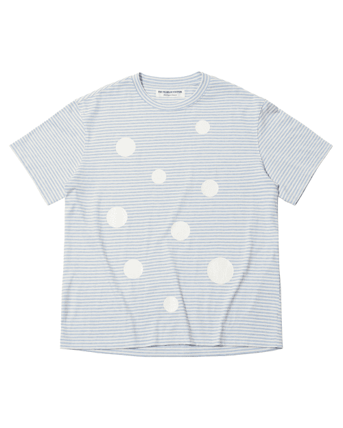 GLOSSY BUBBLE T-SHIRT (STRIPE)