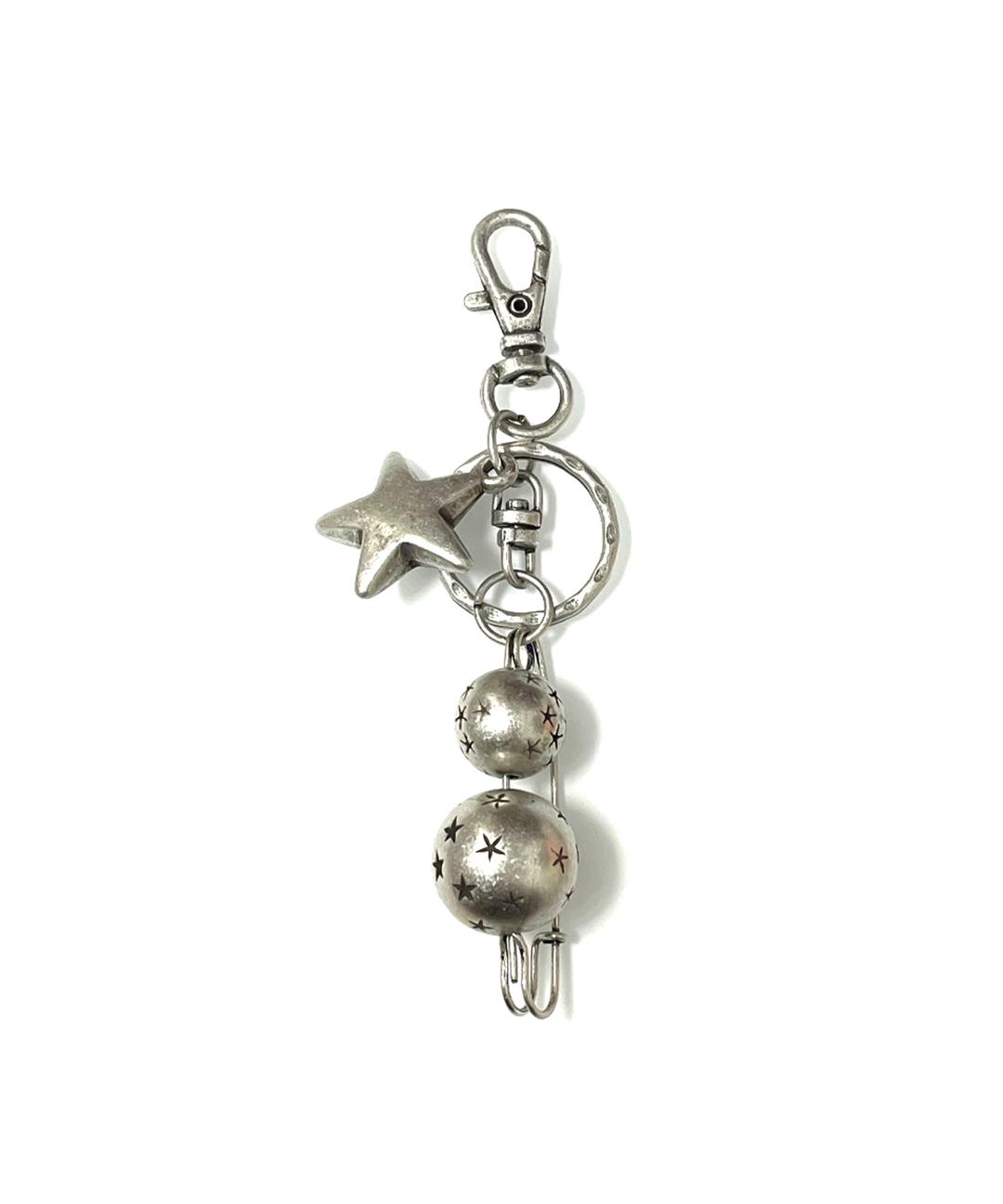 [equope] three star clip keyring