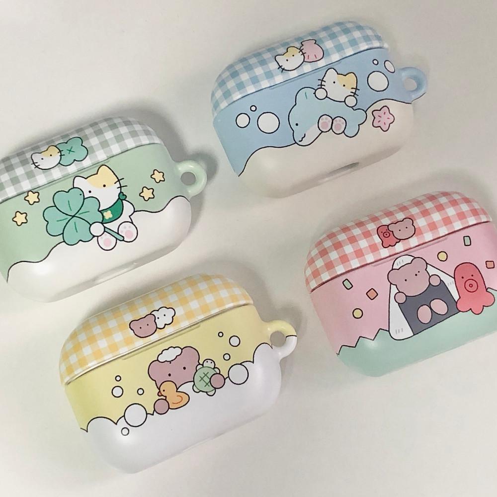 체크 에어팟케이스