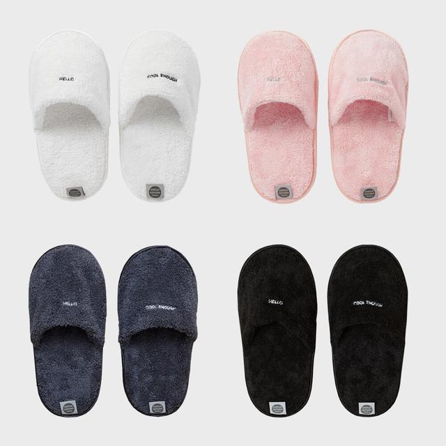 THE TOWEL SLIPPERS (2 SETS) 쿨이너프 극세사 실내화 (2 세트)