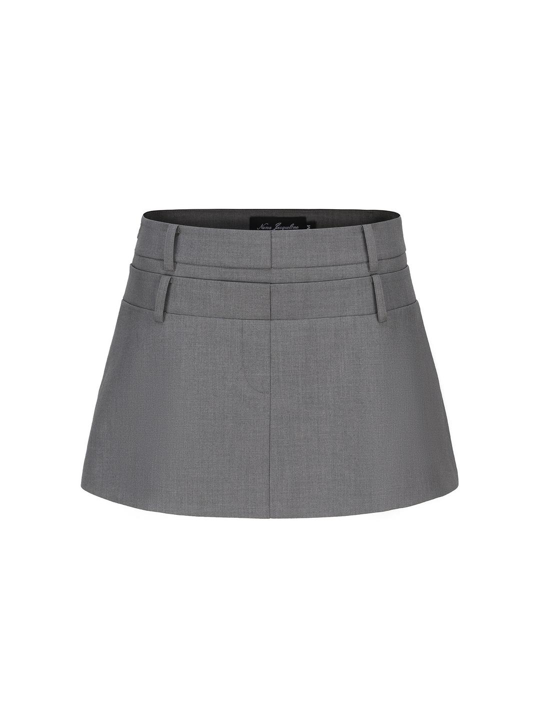 Anna Skirt (Grey) - Grey / XS