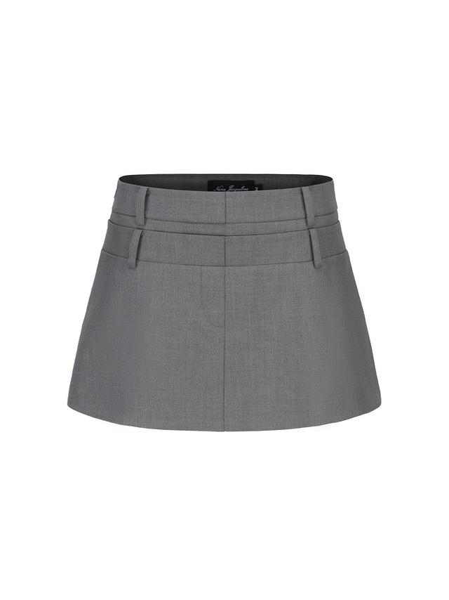 Anna Skirt (Grey) - Grey / XS