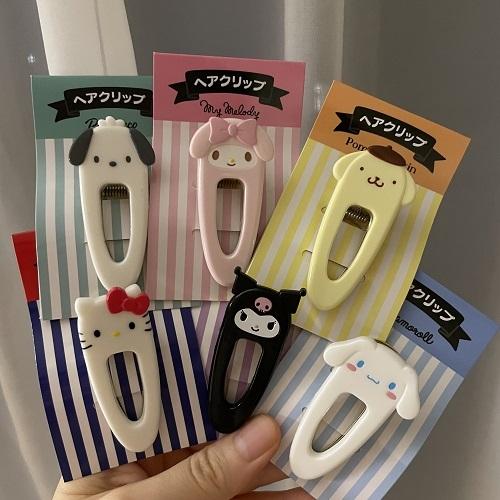 산리오) 산리오마스코트 헤어클립