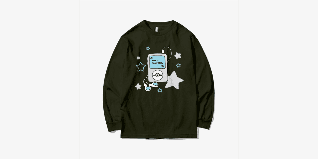 MP3 롱 티셔츠