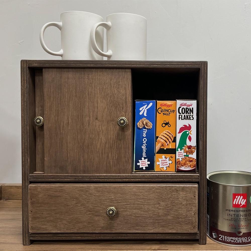 45팩토리 라이라[mini square sliding cabinet] 라왕합판 미니 사각 슬라이딩장 & 수납장 빈티지,엔틱,레트로