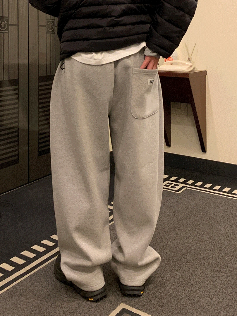 패치 커브드 스웻팬츠 / 누적판매5000장 / 당일발송