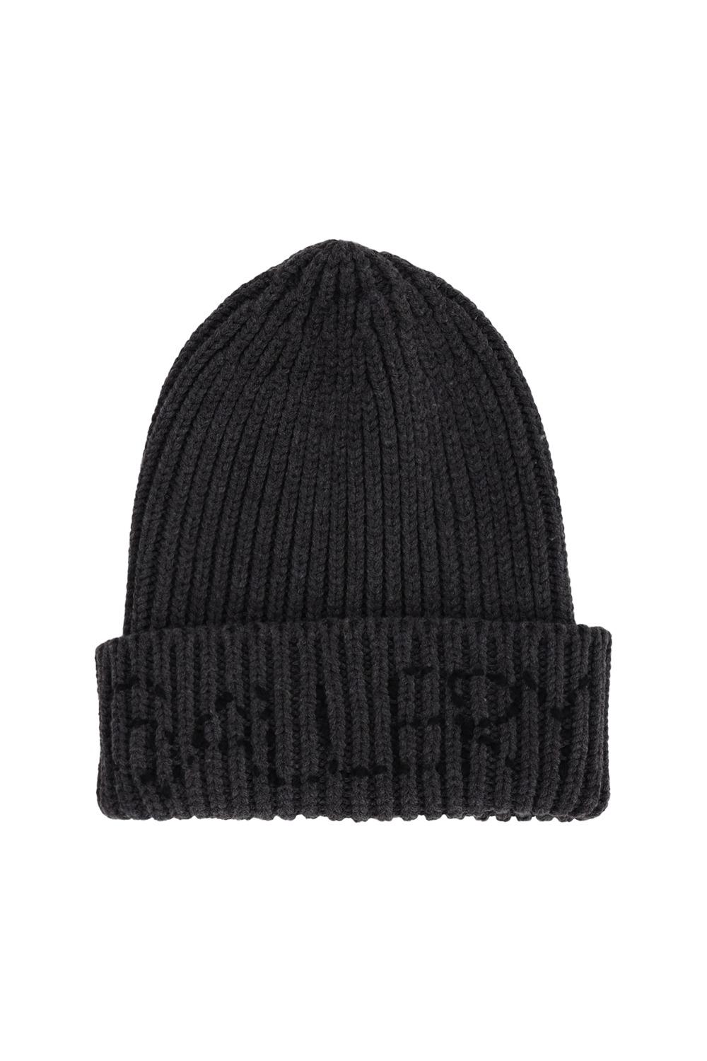 Gallery oversized beanie-Charcoal Grey