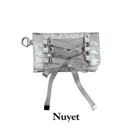 lace up mini pouch