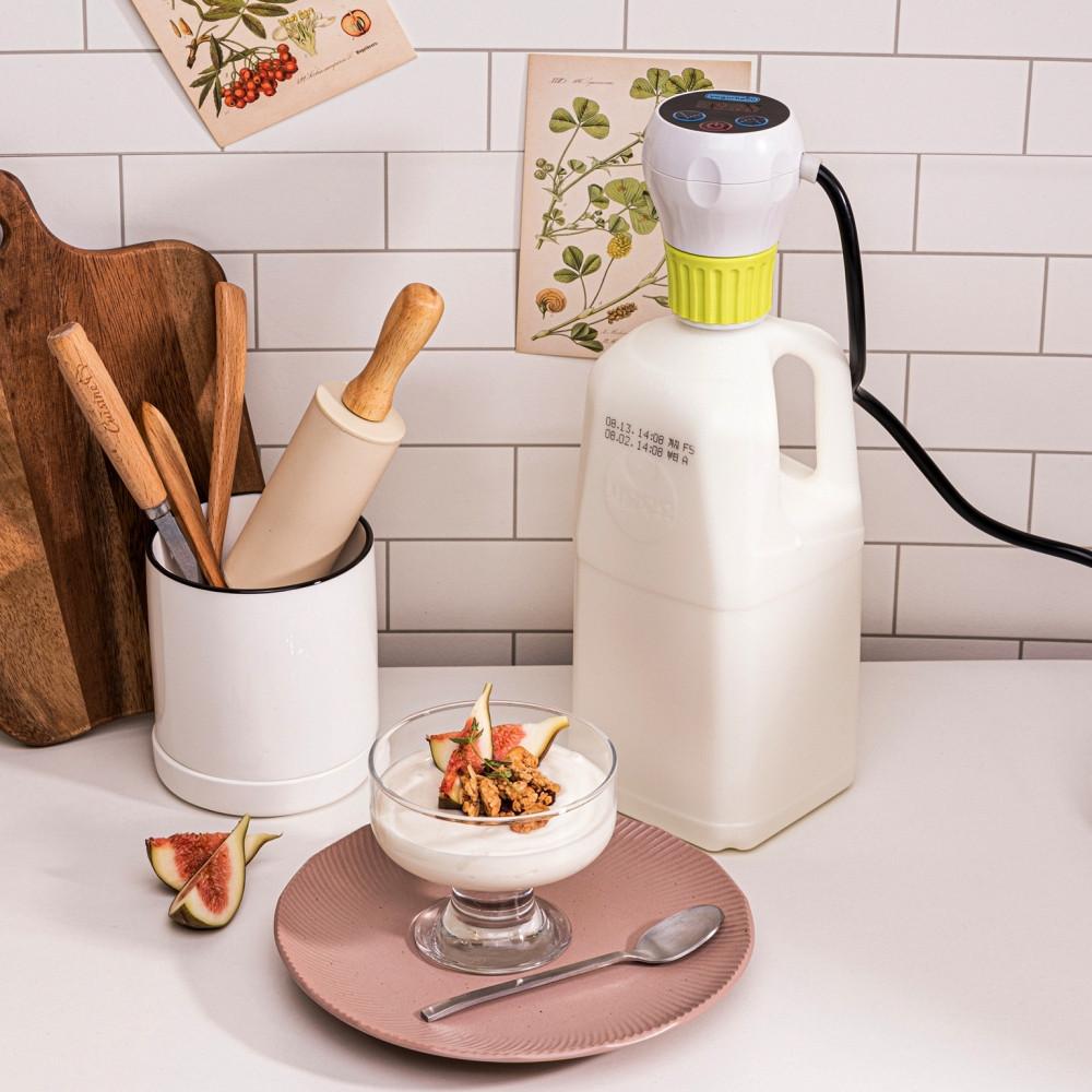 우유병 통째로! 지속가능 초간편 요거트메이커 요구르트제조기 요거하임 1.8L/2.3L 겸용