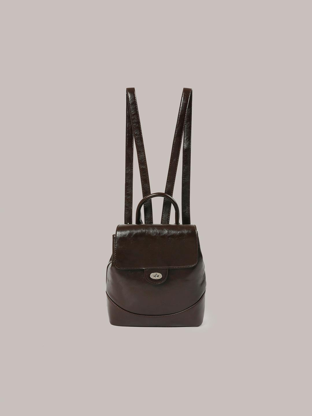 Sally Mini Backpack - Brown