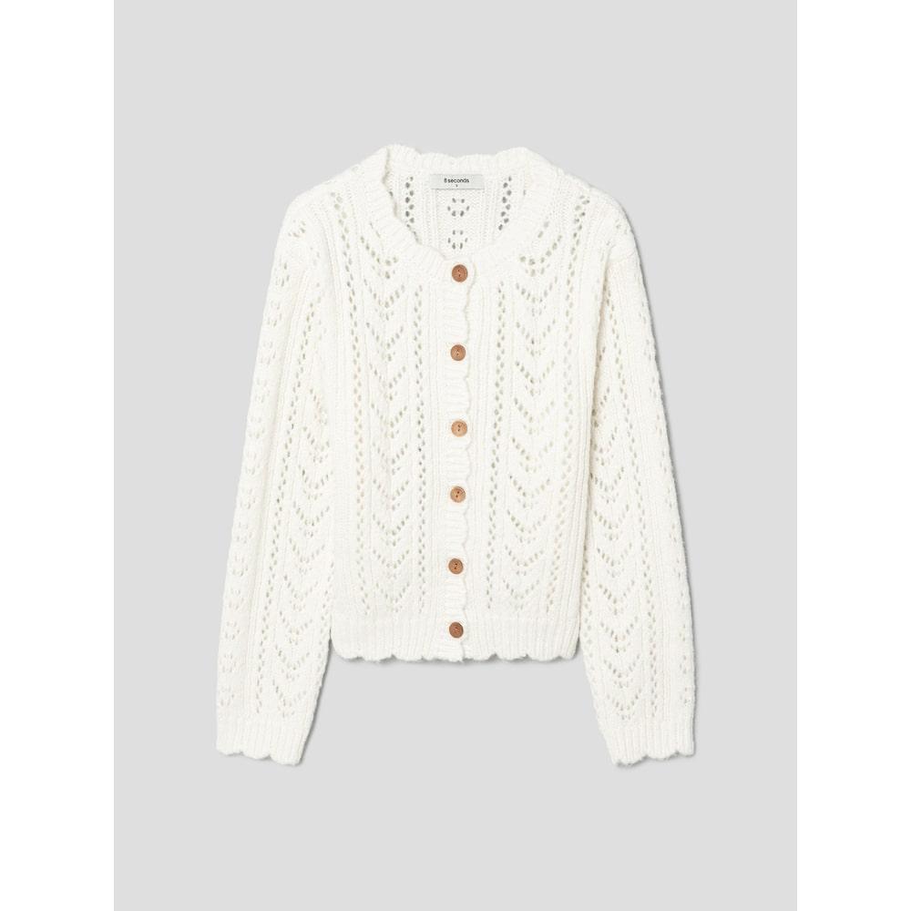 에잇세컨즈 케이블 윈터 카디건  아이보리 (325Y5ALY20)