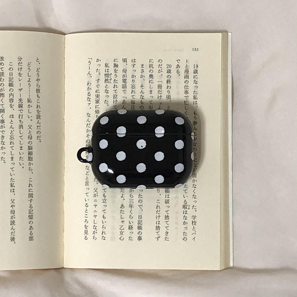 땡땡이 중독 도트 에어팟 케이스