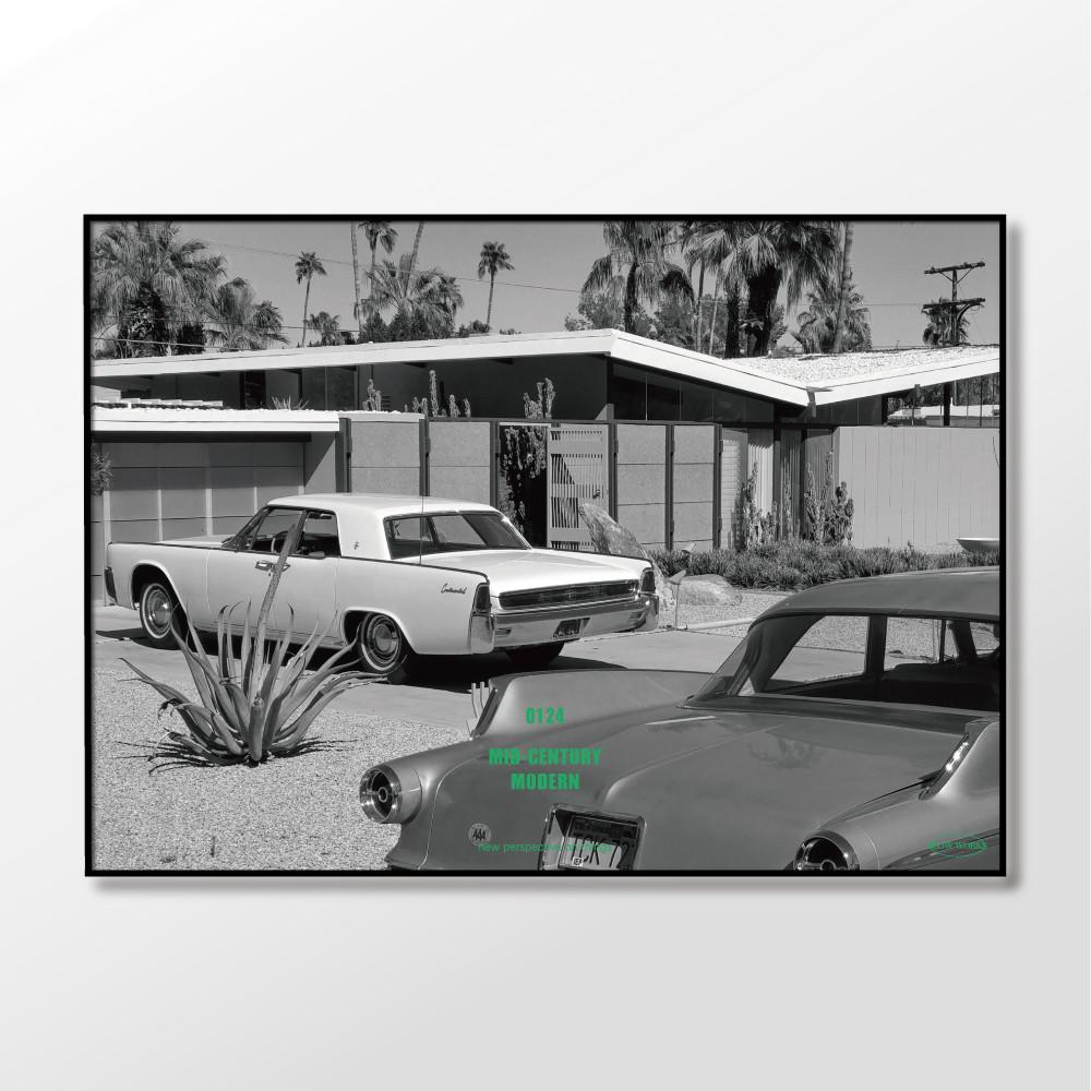 슬로우웍스 아트포스터 Mid-Century Modern #8 미드센츄리 인테리어 포스터 그림 액자