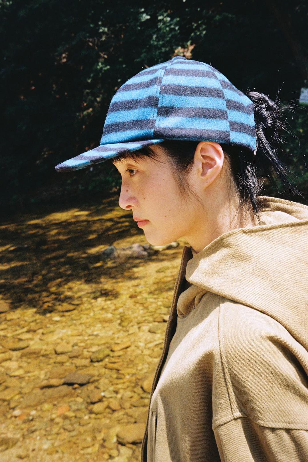 ストライプキャップ ドルフィン