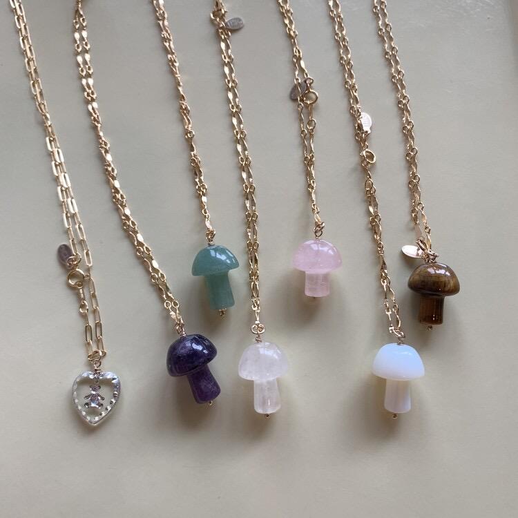 Hola Amor Estudios - Mushroom Necklace