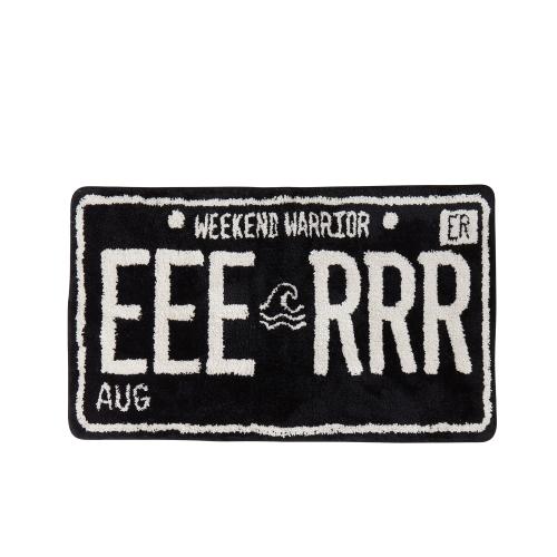 Number Plate Rug