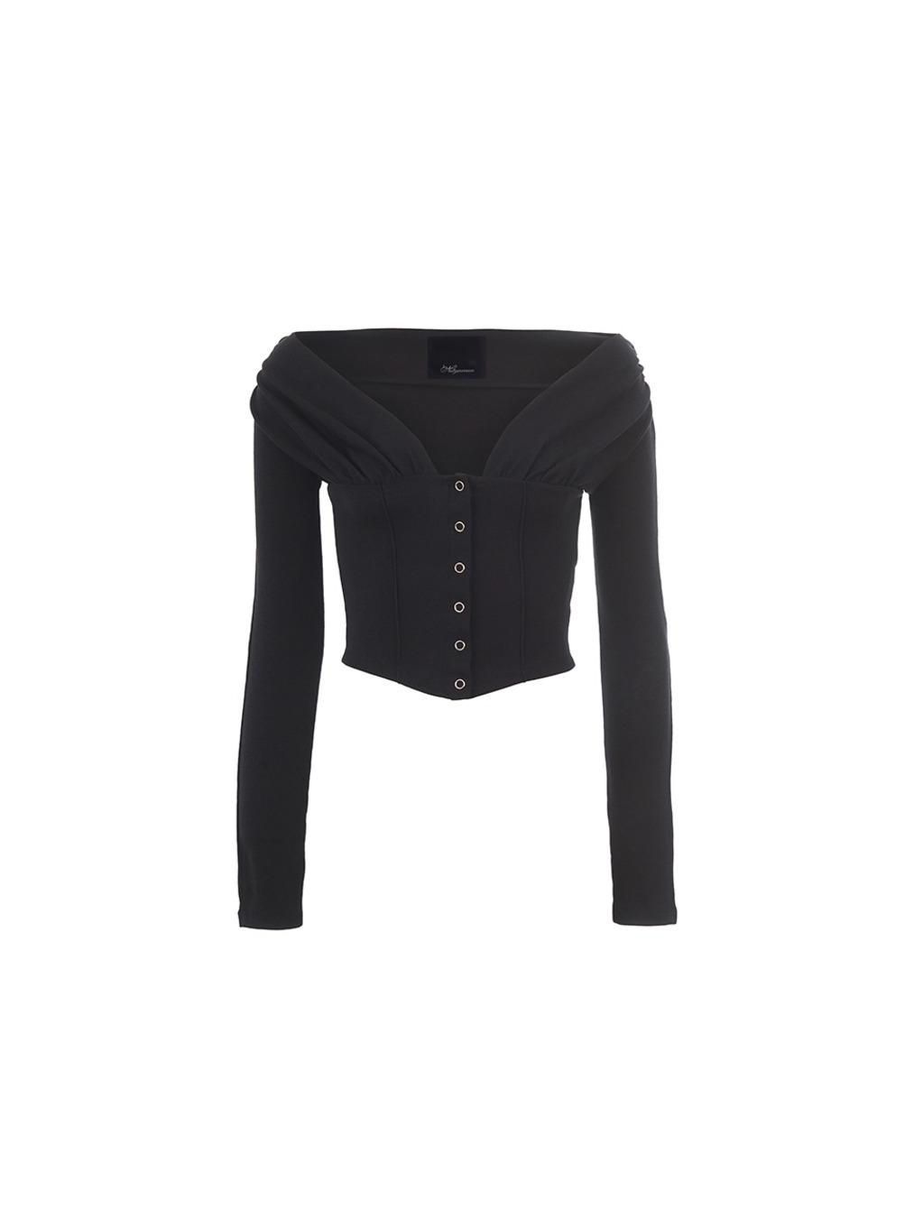 Rhea cardigan (Black)